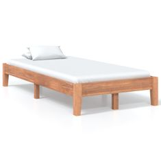 Greatstore Rám postele masivní teakové dřevo 100 x 200 cm
