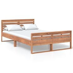 Vidaxl Rám postele masivní teakové dřevo 120 x 200 cm
