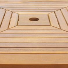 Greatstore Bistro stolek 75 x 75 x 110 cm masivní akáciové dřevo