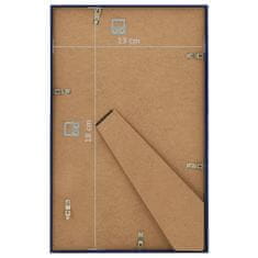 Greatstore Fotorámečky koláž 5 ks na zeď nebo stůl černé 13 x 18 cm MDF