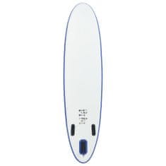 Greatstore Nafukovací Stand Up paddleboard (SUP) modro-bílý