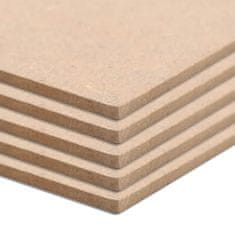 Vidaxl Desky z MDF 20 ks čtvercové 60 x 60 cm x 2,5 mm