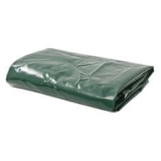 Vidaxl Plachta 650 g/m2 1,5 x 6 m zelená