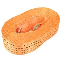 Greatstore Ráčnové upínací pásy, 4 ks, 2 tuny, 8mx50mm, oranžové