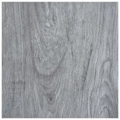 Vidaxl Samolepicí podlahové desky 5,11 m2 PVC světle šedé
