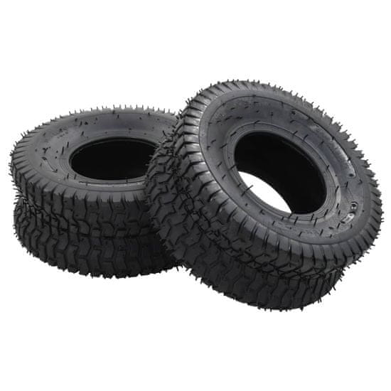 Greatstore Pneumatiky pro kolečko 2 ks 15 x 6.00-6 4PR guma