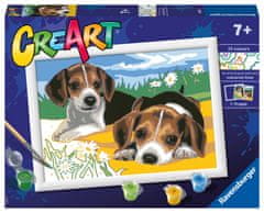 Ravensburger CreArt Štěňata Jack Russella