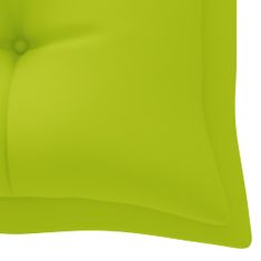 Vidaxl Poduška pro závěsné houpací křeslo jasně zelená 180 cm textil