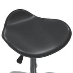 Vidaxl Kosmetická stolička černá umělá kůže