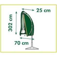 Petromila Nature Ochranná plachta pro slunečníky 302 x 70 x 25 cm