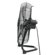 Greatstore Podlahový ventilátor 3 rychlosti 40 cm 40 W černý