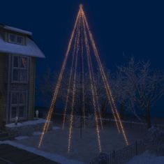 Greatstore LED vánoční světelný vodopád strom dovnitř i ven 1 300 LED 8 m