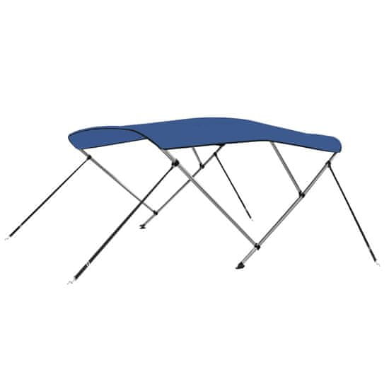 Vidaxl VidaXL Bimini Boat Canopy 3 tyče Modrá 183x196x137 cm