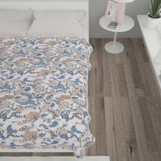 Greatstore Přikrývka vícebarevná 230 x 260 cm prošívaná ultrasonic textil