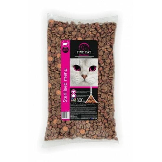 Fine Cat Fine cat granule pro kočky sterilized 800g