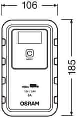 Osram OEBCS908 8ampérová nabíječka baterií