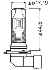 Osram 9745CW LEDriving FOG LED mlhové světlo H10