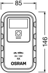 Osram Nabíječka baterií OEBCS904 4-ampérová