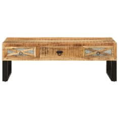 Greatstore Konferenční stolek 110 x 50 x 38 cm masivní mangovníkové dřevo
