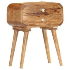 Vidaxl Noční stolek 43 x 30 x 58 cm masivní mangovníkové dřevo