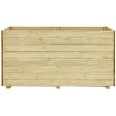 Greatstore Vyvýšený záhon se dnem 150x100x75 cm impregnovaná borovice