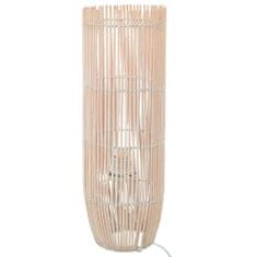 Greatstore Stojací lampa vrba bílá 84 cm E27