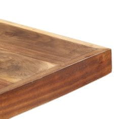 Vidaxl Jídelní stůl 200 x 100 x 75 cm masivní dřevo sheeshamový vzhled