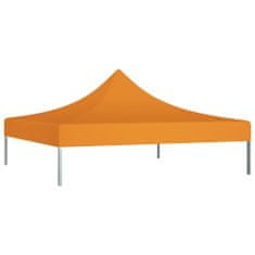 Vidaxl Střecha k party stanu 2 x 2 m oranžová 270 g/m2