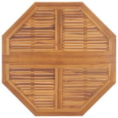 Vidaxl Skládací zahradní jídelní stůl 120 x 120 x 75 cm masivní teak