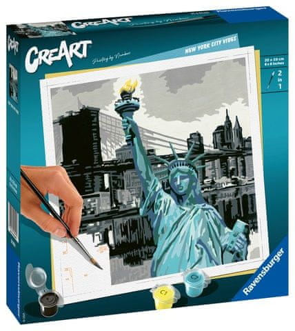 Ravensburger CreArt Pulzující New York