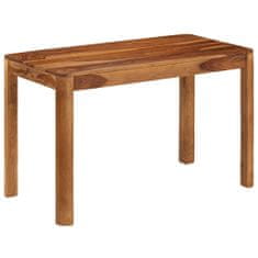 Greatstore Jídelní stůl z masivního sheeshamového dřeva 120 x 60 x 76 cm
