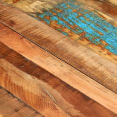 Greatstore Jídelní stůl 140 x 70 x 76 cm masivní recyklované dřevo