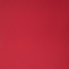 Greatstore Lavice s úložným prostorem 116 cm červená umělá kůže