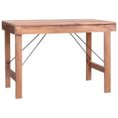Greatstore Jídelní stůl 120 x 60 x 80 cm masivní recyklované dřevo