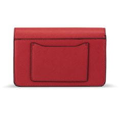 FLORA & CO Dámská crossbody kabelka 8053 Rouge