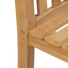 Greatstore Zahradní židle 2 ks masivní teak