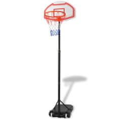 Greatstore Přenosný basketbalový koš 250 cm