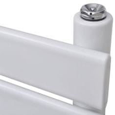 Greatstore Žebříkový radiátor na ručníky rovný ústřední topení 600x1400 mm