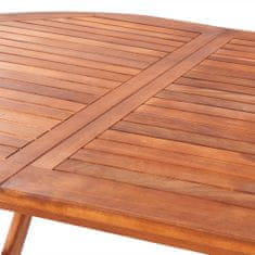 Greatstore Zahradní stůl 160 x 85 x 75 cm masivní akáciové dřevo