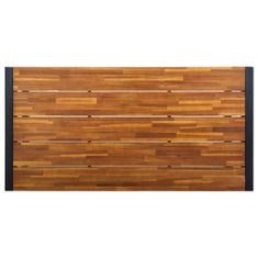 Greatstore Zahradní stůl s nohami ve tvaru U 160x80x75 cm masivní akácie