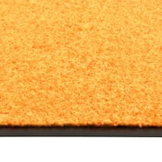 Greatstore Rohožka pratelná oranžová 90 x 120 cm