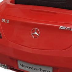 Greatstore Elektrické autíčko Mercedes Benz SLS AMG červené 6 V, dálkové ovládání