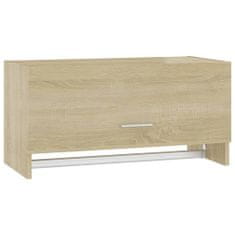 Greatstore Šatní skříň dub sonoma 70 x 32,5 x 35 cm dřevotříska