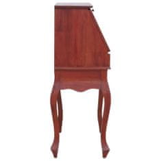 Vidaxl 283841 Secretary Desk Brown 78x42x103 cm Solid Mahogany Wood