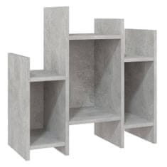 Vidaxl Odkládací skříňka betonově šedá 60 x 26 x 60 cm dřevotříska
