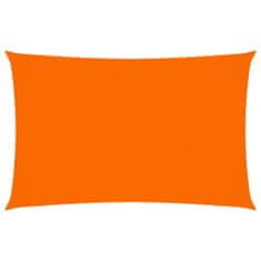 Greatstore Stínící plachta oxfordská látka obdélníková 5 x 8 m oranžová