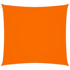 Greatstore Stínící plachta oxfordská látka čtvercová 4,5 x 4,5 m oranžová
