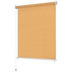 Greatstore Venkovní roleta 400x140 cm, béžová