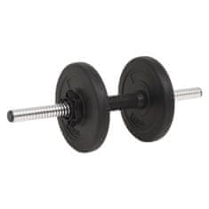 Greatstore Sada činek barbell a dumbbell, 30 kg