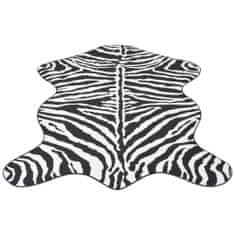 Greatstore Tvarovaná rohož 150x220 cm potisk zebra